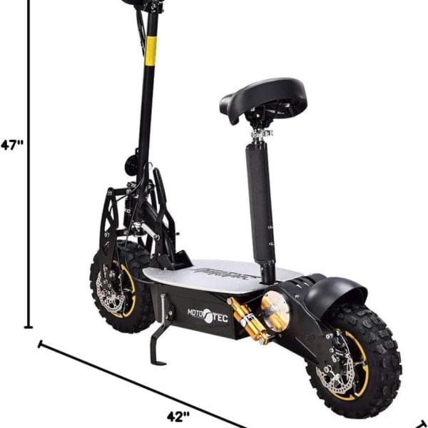MotoTec 2000W 48V Electric Scooter