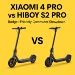Xiaomi 4 Pro vs Hiboy S2 Pro