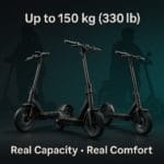 Best Electric Scooters for Overweight Adults (Up to 150 kg)